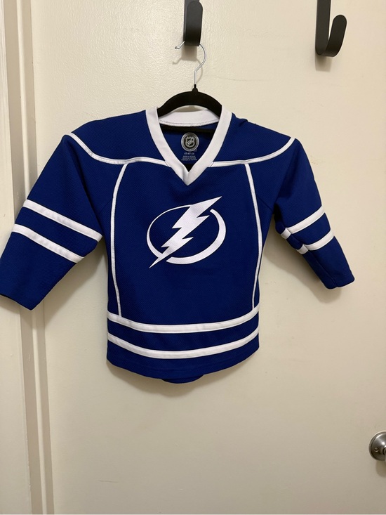 NHL Other - Tampa Bay Lightning NHL Kids Royal Blue Hockey Jersey with White Trim